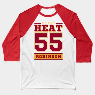 Miami Heat Robinson 55 Edition Champions Baseball T-Shirt